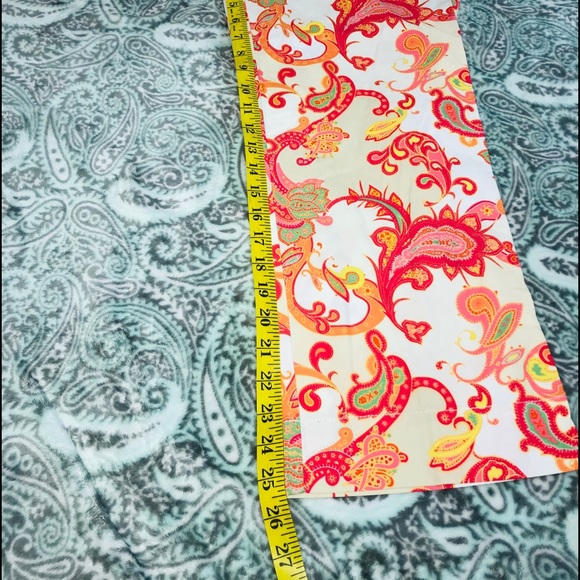 NWT Tommy Hilfiger Floral Wide Leg Pants - Picture 7 of 9